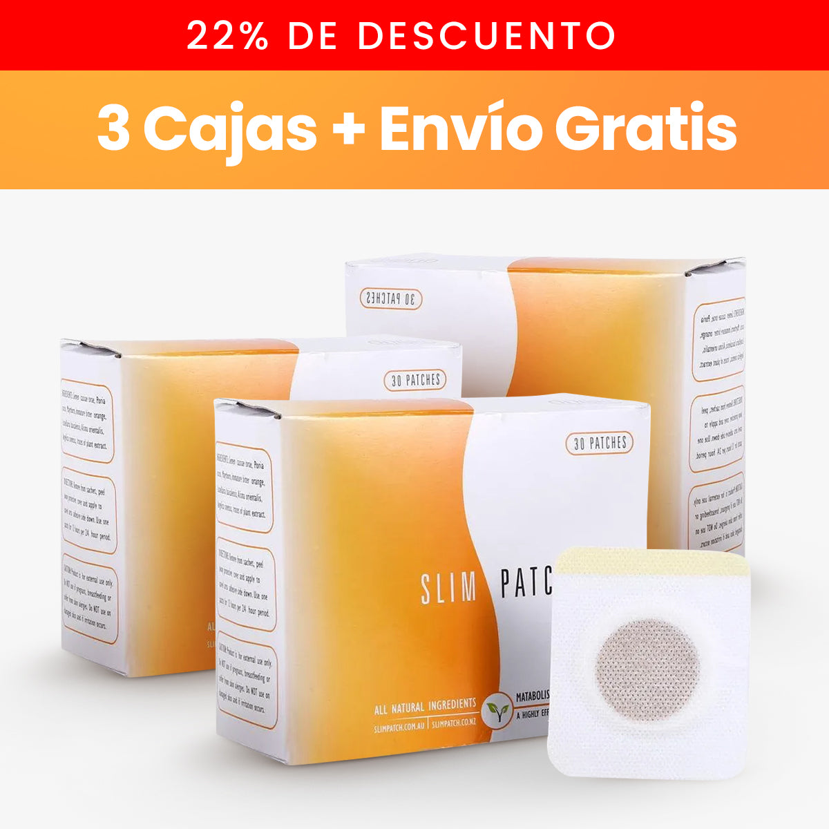 REGNUM | Parches Adelgazantes Caja (30 Unidades)