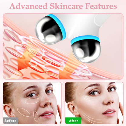 Herramientas de belleza facial y equipos de belleza con EMS.