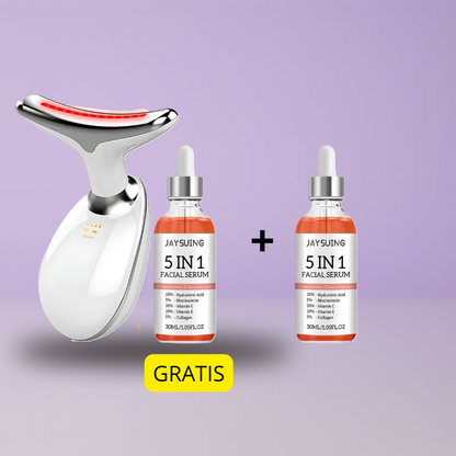 Kit Lipo de Papada en Casa – Massageador + Sérum Reafirmante