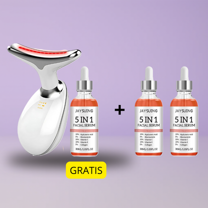 Kit Lipo de Papada en Casa – Massageador + Sérum Reafirmante