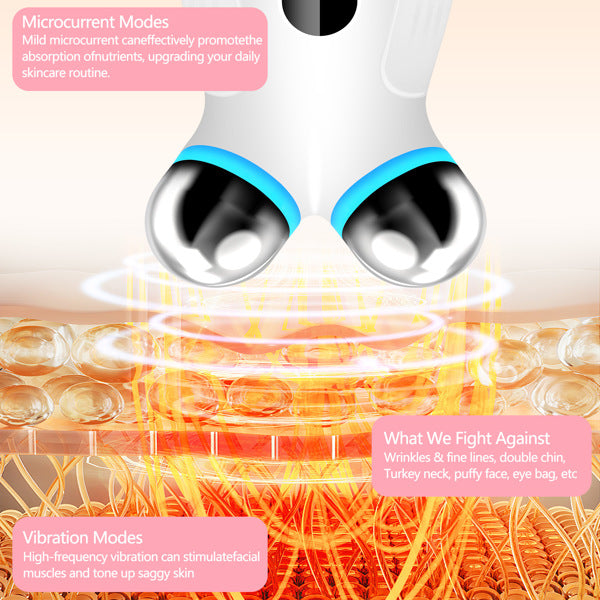 Herramientas de belleza facial y equipos de belleza con EMS.