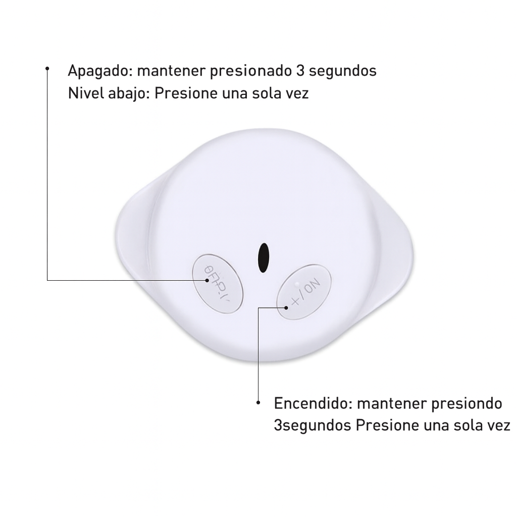 Dispositivo de lifting facial en forma de V