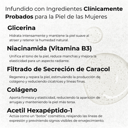 Barra Elimina Ojeras y Bolsas  (Con Extracto de Caracol)