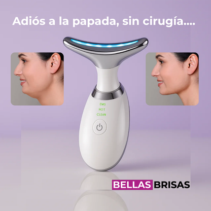 Kit Lipo de Papada en Casa – Massageador + Sérum Reafirmante